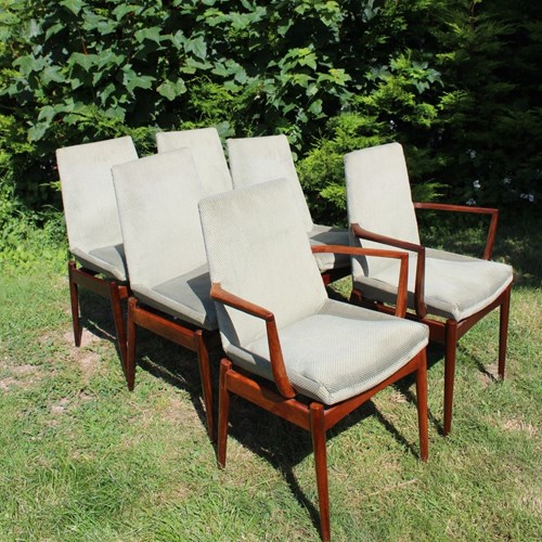 Mid Century Hamilton Dining Chairs By Robert Heritage For Archie Shine