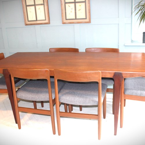 Mid Century Dining Table And Chairs By John Herbert For A Younger