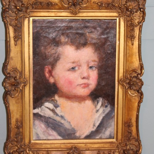 Studio Of Robert Henri Cozad Oil On Canvas Sailor Boy Mick