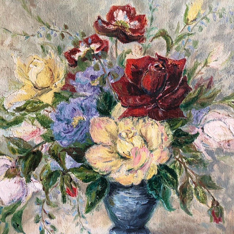 Floral Oil Painted On Canvas-vintage-on-the-vine-b23b001f-6303-4d6d-8ed5-bc4072300242-main-637598794478408231.JPG