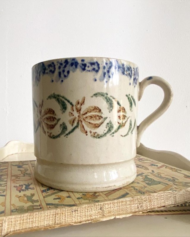 English Spongeware Mug Circa. 1860-vintage-on-the-vine-img-20231117-wa0051-main-638358269558399515.jpg