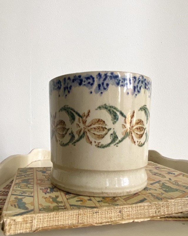 English Spongeware Mug Circa. 1860-vintage-on-the-vine-img-20231117-wa0055-main-638358269577930862.jpg