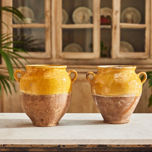 Pair Of Confit Pots