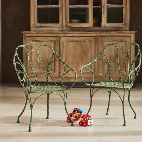 19Th Century Pair Of Children’S Chairs