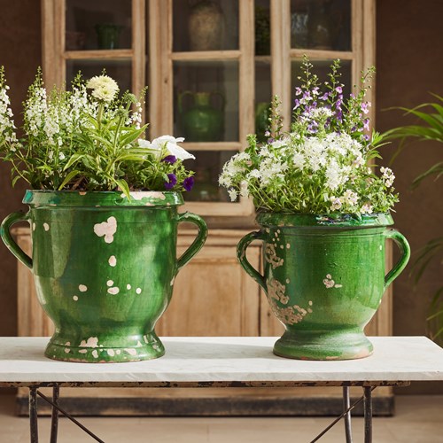 Pair Of Castelnaudary Urns