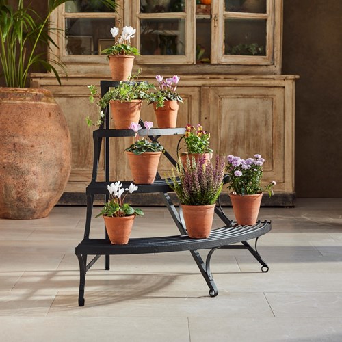 Arras Corner Plant Stand