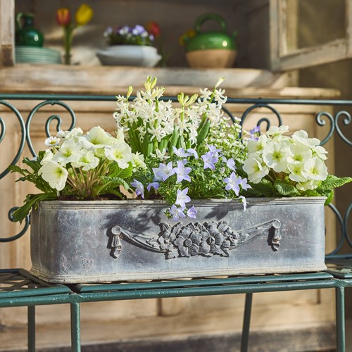 English Lead Planter