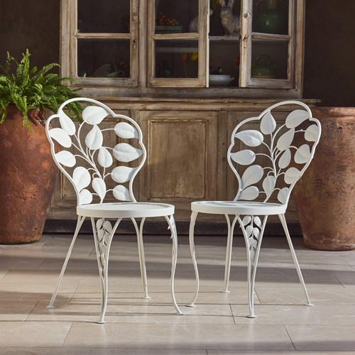 Pair Of Mid Century Leaf Chairs