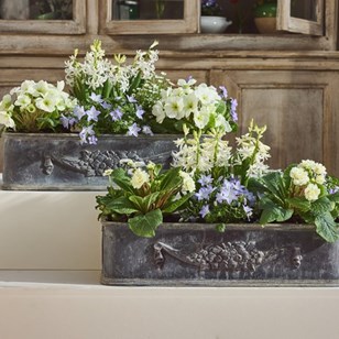 Pair Of  English Lead Planters