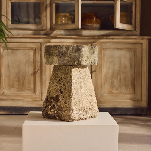 Small Stone Bird Bath