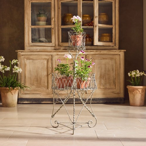 Wireframe Plant Stand