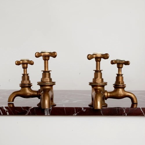 Rare Victorian Brass Taps