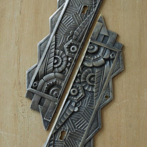 Mid Century Door Fingerplates