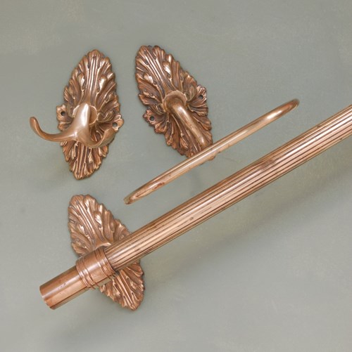 Vintage Brass Bathroom Set