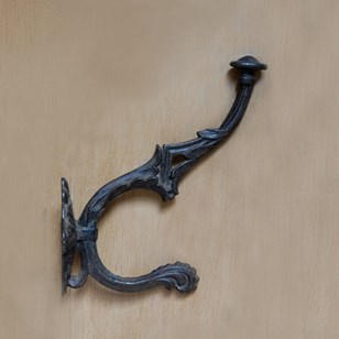 Victorian Iron Coat Hook