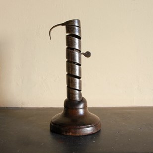 18Th Century Spiral Candlestick