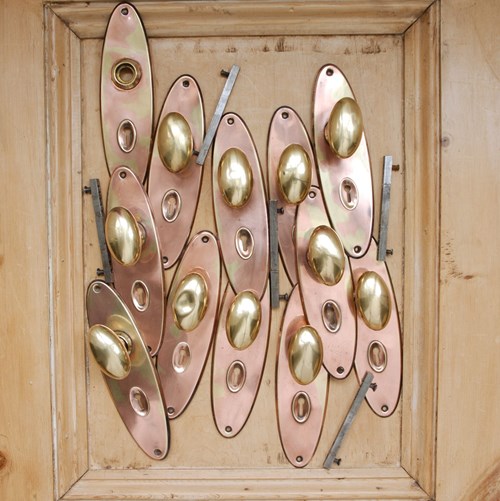 One Pair Of 1930'S Door Handles