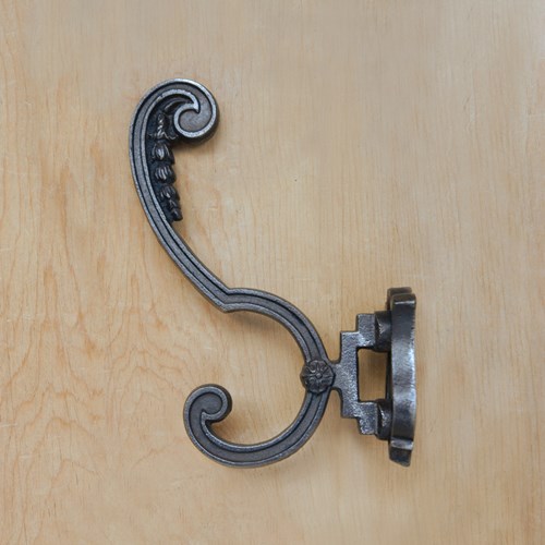 Large Victorian Iron Hook