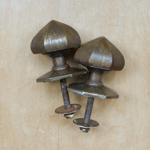Pair Of Brass Front Door Pulls