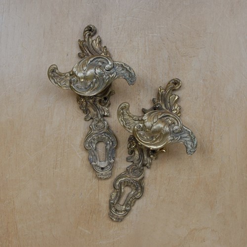 Brass French Rococo Handles