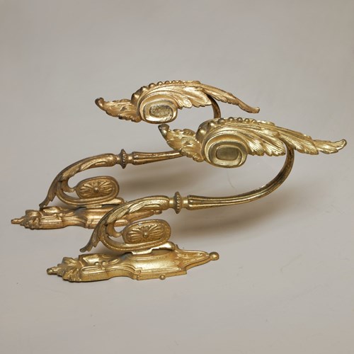 French Gilt Curtain Tie Backs