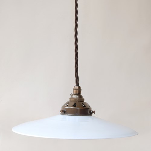 Single Vintage French Coolie Lamp Sets Available