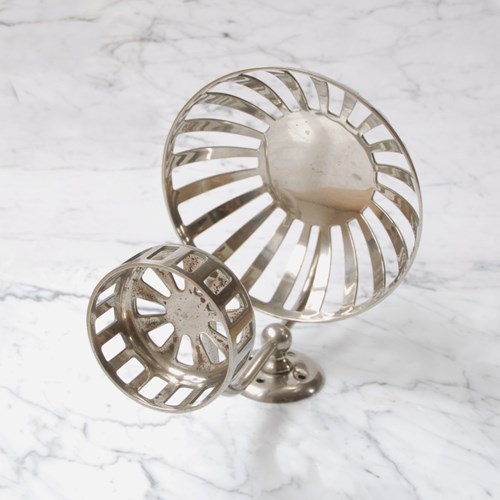 Nickel Brass Sponge Basket