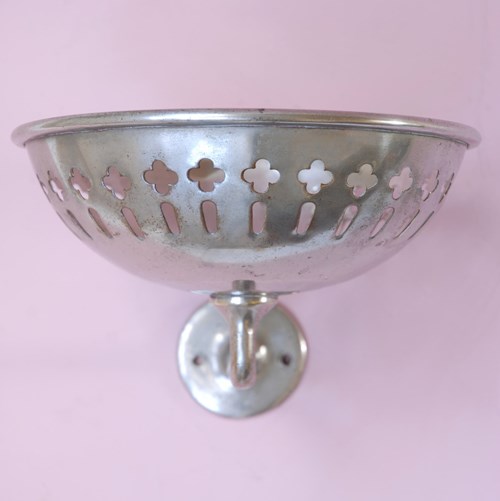 Nickel Vintage Sponge Basket