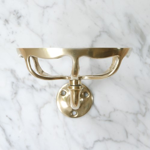 Vintage Brass Soap Holder