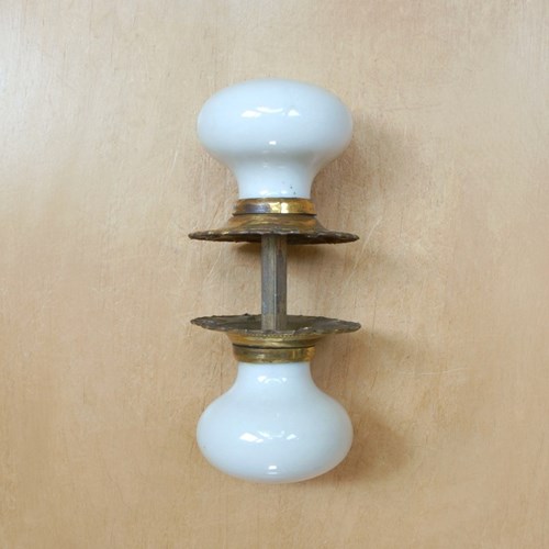 Victorian Ceramic Door Knobs