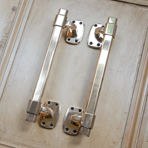 Art Deco Brass Handles