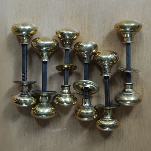 Brass Rim Lock Handles