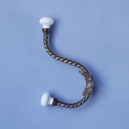 Victorian Brass Coat Hook