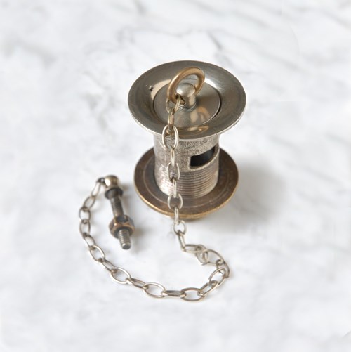 Nickel Brass Sink Waste Plug