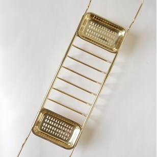 Vintage Brass Bath Bridge