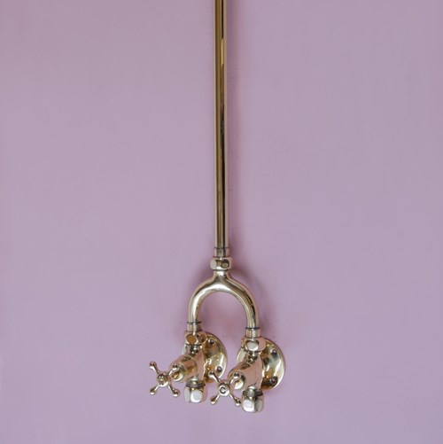 Wishbone Brass Shower