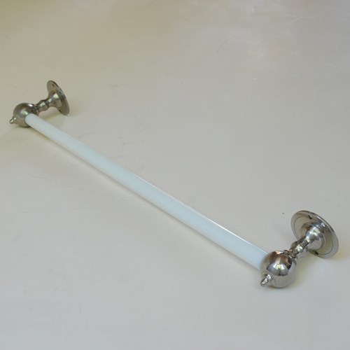 Opaline Glass Towel Bar