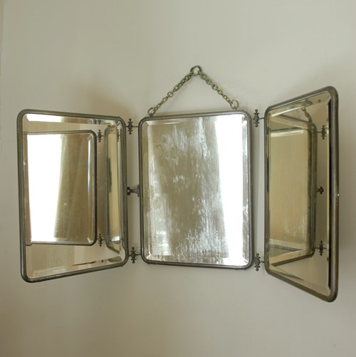 Triptych Folding Wall Mirror
