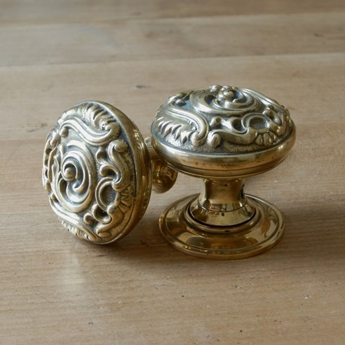 19Th Century Brass Handles