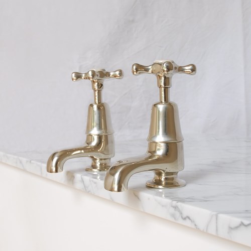 Nickel Brass Basin Taps
