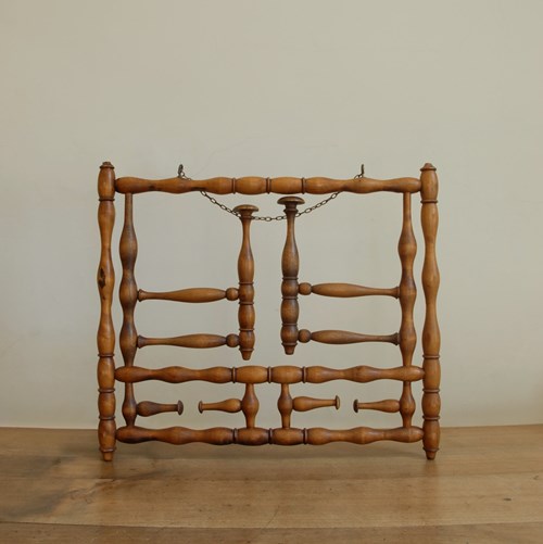 Bamboo Campaign Hook Rack