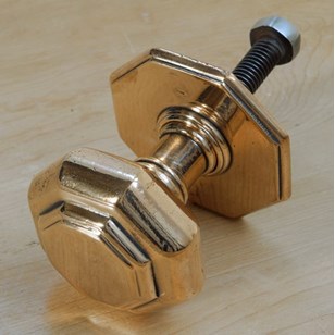 Large Brass Door Pull
