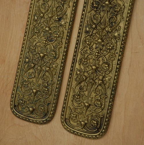 Antique Brass Fingerplates