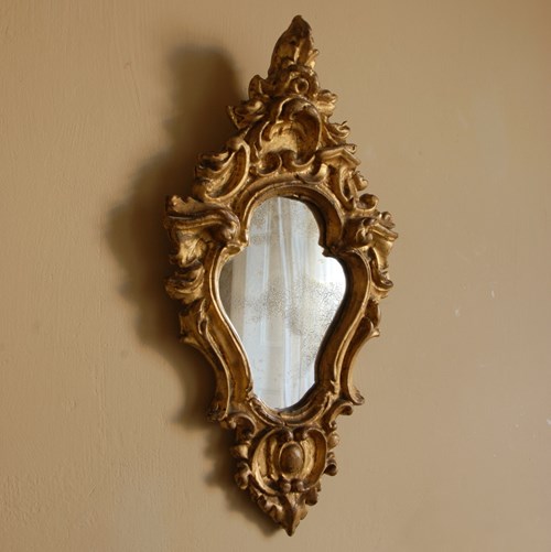 French Gilt Wall Mirror