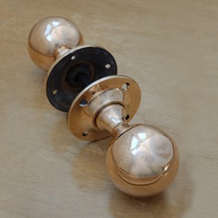 Brass Door Knobs