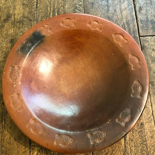 A Large Terracotta Bowl 
